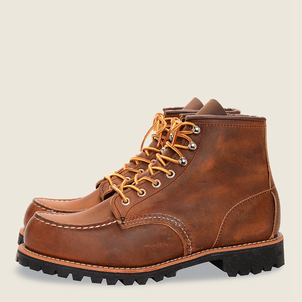 Red Wing Heritage Boots Roughneck - 6-Inchr Rough & Tough Læder - Brune - Herre 2586-LMQJN